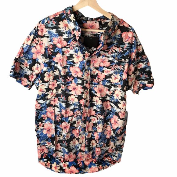 New NWT Brooklyn Cloth MFG Co Hawaiian Shirt XXL